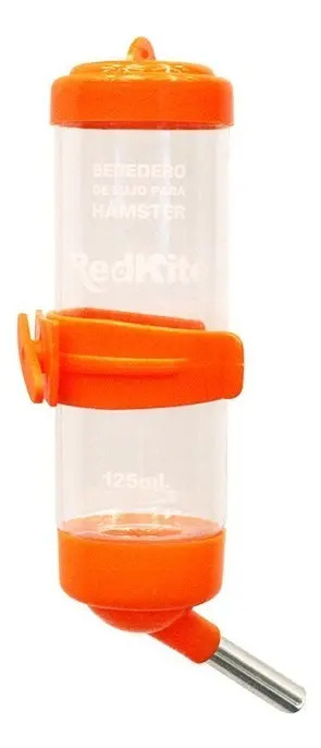 Bebedero Antigoteo 125ml Multicolot. Hamster Conejo Cuyos Chinchilla RedKite