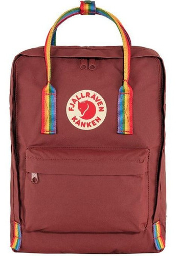 Mochila Kanken Rainbow Ox Red-raimbow Pattern