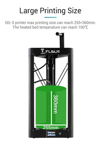 Flsun Qq-s Pro 32 Bit Tactil Auto Nivel Entrega Inmediata!