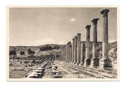 Antigua Postal Aesculapium Bergama Pergamum Turquia 549 B3