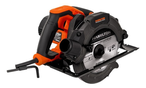 Sierra Circular De Mano 1500w Hsc001 Hamilton Frecuencia 50/60