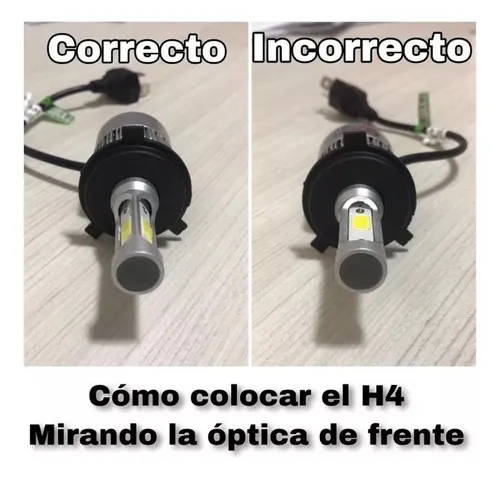Kit Led Cree S6 44000 Lumens H4 H7 Hb4 H11 H8 + T10 Led W5w