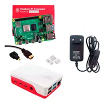 Comprar Kit Raspberry Pi4 Pi 4 4gb, Case, Fonte Cu002F Botão Onu002Foff Nfe