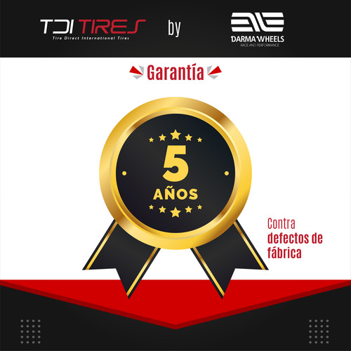 Kit De 4 Llantas 33x12.50r22lt 114t Tdi Tires Stark A-r/t