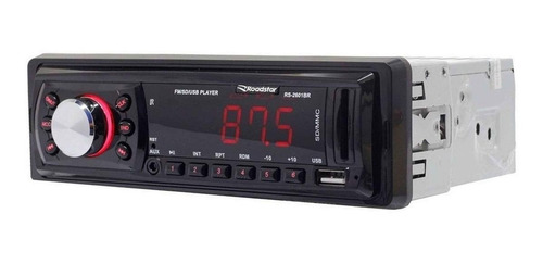 Som automotivo Roadstar RS-2601 com USB e leitor de cartão SD