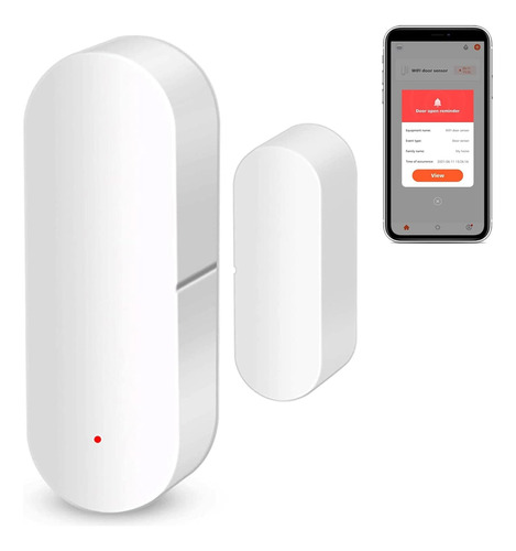 Sensor Inteligente Wifi Voz Puerta Ventana Alexa Google Siri