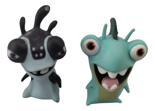 2 Figura Babosa Bajoterra Slugterra Jakks Pacific