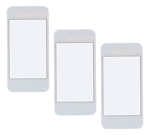 Lente De Pantalla Superior De Consola De Juegos Blanca Y Bla