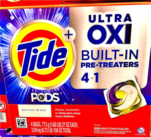  Detergente Líquido Tide Pods Ultra (104 Cargas)