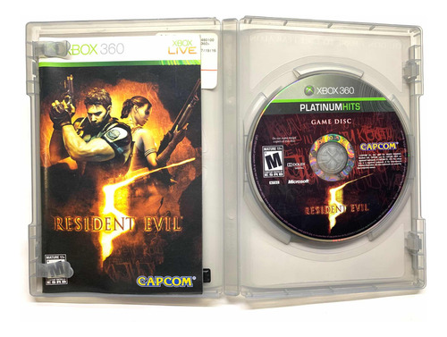 Resident Evil 5 (platinum Hits) Xbox 360 (Usado)