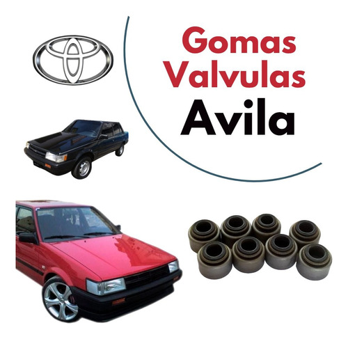 Gomas Valvula Toyota Corolla Avila