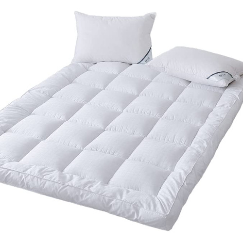 Cubrecolchon Extra Grueso Tamaño De Cama King 3 Pulgadas Cu