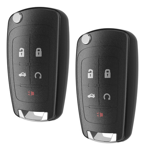 Flip Chevy Key Fob Keyless Entry Remote Start Control  ...