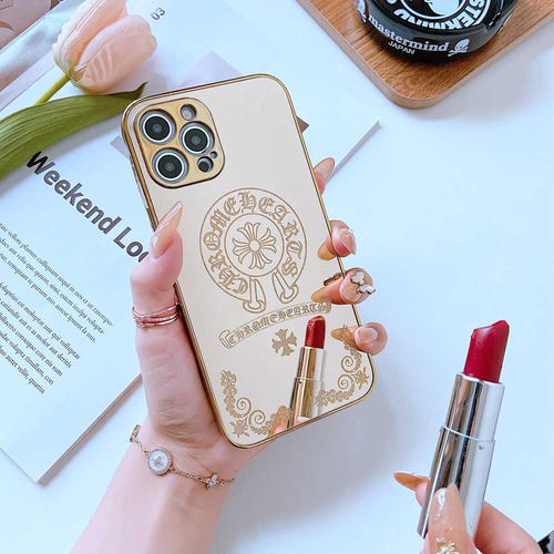 Funda Protectora Acrílica Gold Lion Para iPhone X Xs Max Xr 11 12 13 14 15 16 Pro Max 14plus 15plus 16plus