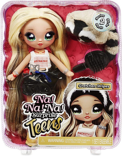 Na Na Na Surprise Teens Gretchen Stripes Serie 2 Original