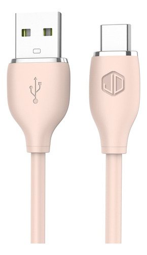 Cable De Datos Jd D-23ac Usb A A Usb C 2.4a Carga Rapida-*