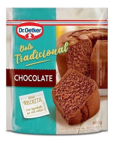 Bolo de chocolate Dr. Oetker pronto 450g