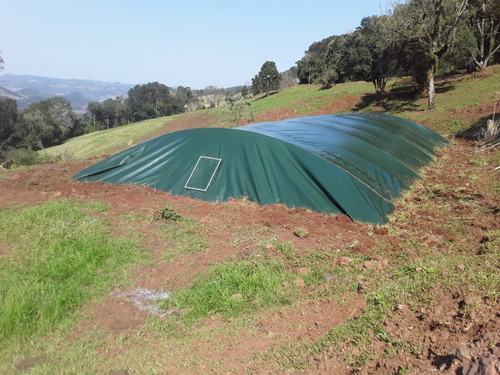 Lona Geomembrana 43,5x12 0,65mm Núcleo Trançado Tanque Lago