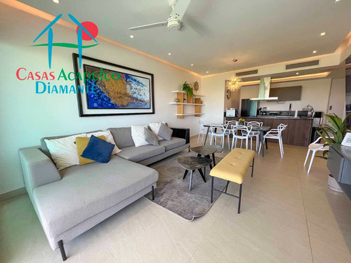 Cad La Isla Fiji S6. Depa En Reconocido Condominio De Playa. Con Terraza Y Vista A Las Albercas