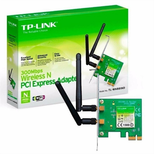 Adaptador Pci Express 300mbps Tl-wn881nd Tp-link