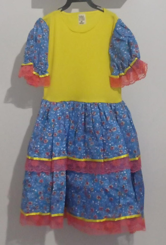 Vestido Junino Infantil Festa Junina Caipira Vários Modelos