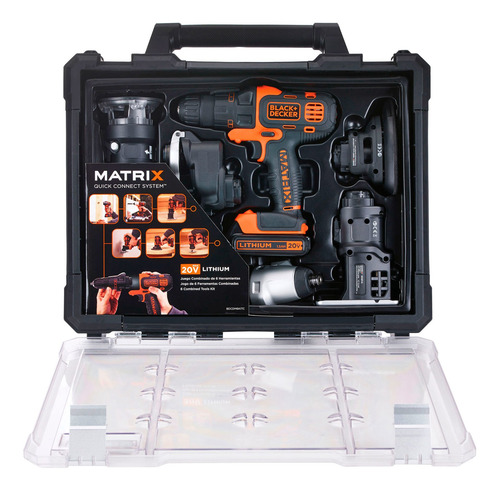 Multiherramienta 20v 6 En 1 Matrix Bdcdm6kitc-b2c B+d