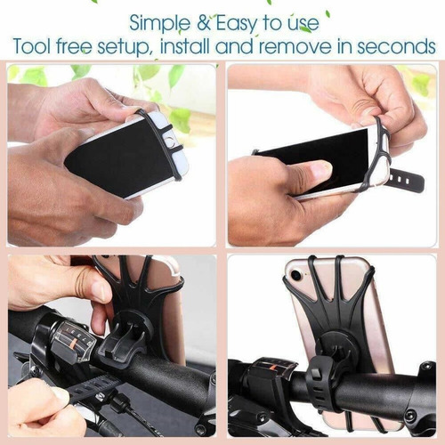 Soporte Universal Para Celular,apto Para Bicicleta, Moto,etc