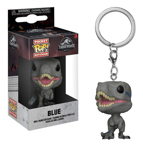 Funko Pocket Pop Keychain Llavero Blue Jurassic World 