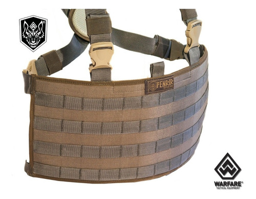 Colete Militar Chest Rigs Fenrir Plataforma De Torax -coyote