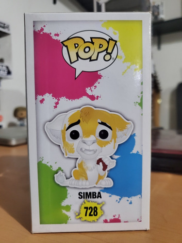 Funko Pop! Simba D.i.y. 728 - Rey Leon (Usado)