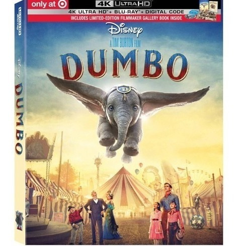 Dumbo Target 4k Ultra  Hd + Blu-ray + Digital Code