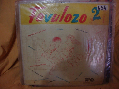 Vinilo Favulozo 2 Burt Y Los Ritmicos Duo Dinamico Cp1