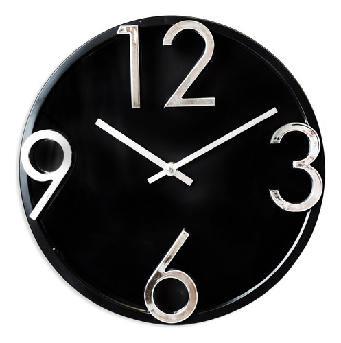 Reloj De Pared Analógico De Pvc, 30 Cm Diámetro - 12424