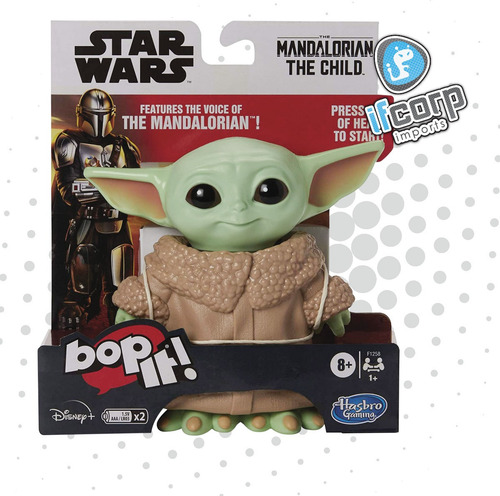 Baby Bebe Yoda Bop-it The Mandalorian The Child Hasbro (Usado)
