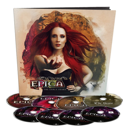Epica We Still Take You With Us 8 Cd + Blu-ray + Dvd Earbook
