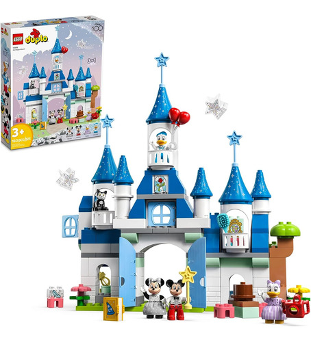 Lego Duplo Disney 100 Castillo Mágico 3 En 1