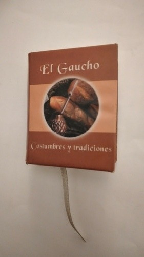 El Gaucho. Editorial Bonsai. Mini Libro. Impecable