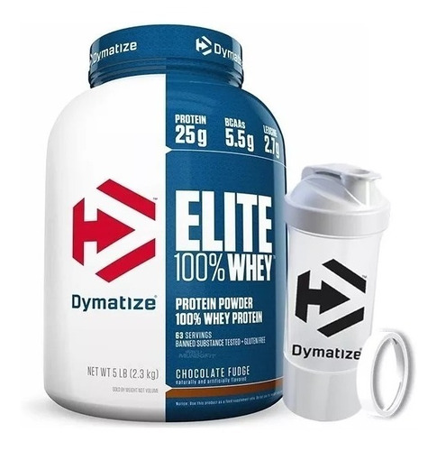 Whey Protein Elite 2.3kg + Multshaker - Dymatize