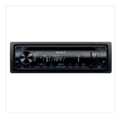 Reproductor Sony Para Carros Mexn4300bt Con Bt