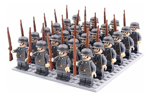 Figura De Acción Militar De Soldier Model Building Blocks
