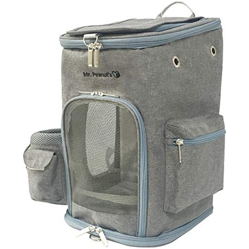 Backpack Pet Carrier, Soft Sided Tote For Smaller Cats ...