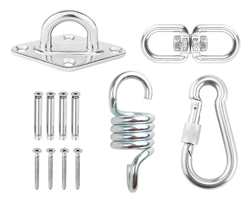 Kit De Soporte Gancho De Hamaca Giratorio De 360 Grados