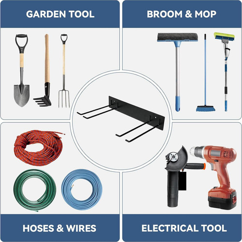 Garage Garden Tool Organizador De Pared De La Pared, Estante