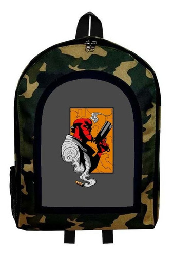 Mochila Camuflada Hellboy Nueva Colección Modelo 32