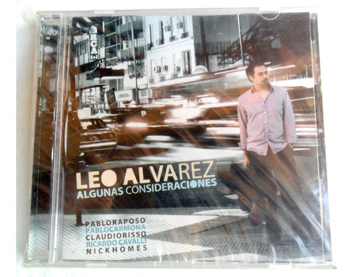 Leo Alvarez - Algunas Consideraciones * Jazz 2010 Cd Nuevo