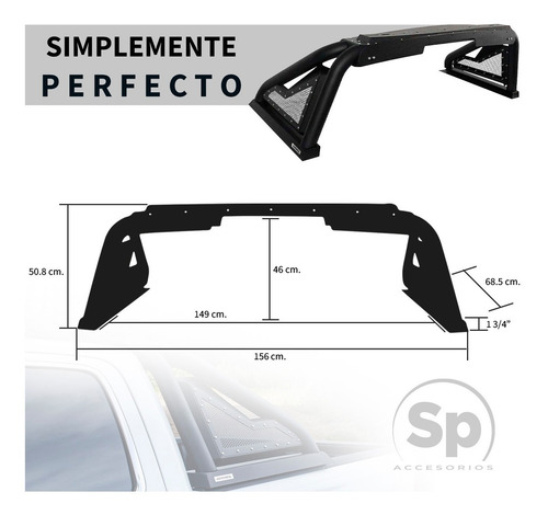 Imagen 3 de 9 de Roll Bar Go Rhino Sport Bar 2.0 Toyota Tundra 2005/ 2017