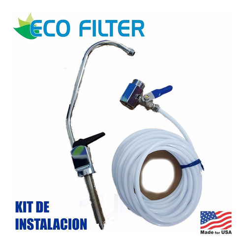 Purificador De Agua (4 Etapas Con Esterilizador Uv) Ecofilte