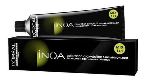 Kit Tintura L'Oréal  Inoa tom 8.1 louro claro acizentado para cabelo