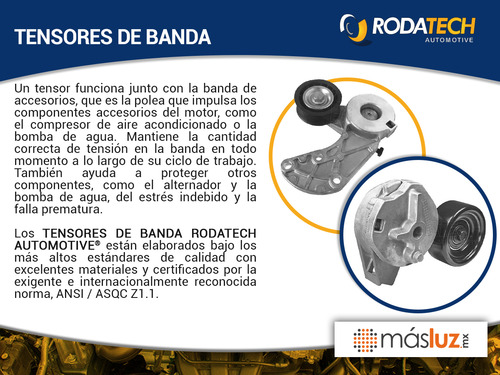 1- Tensor Accesorios Grand Vitara L4 2.0l 05/15 Rodatech