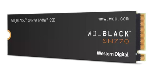 Imagen 2 de 3 de Disco Solido Ssd 500 Gb Nvme Western Digital Black Sn770 Wds500g3x0e
